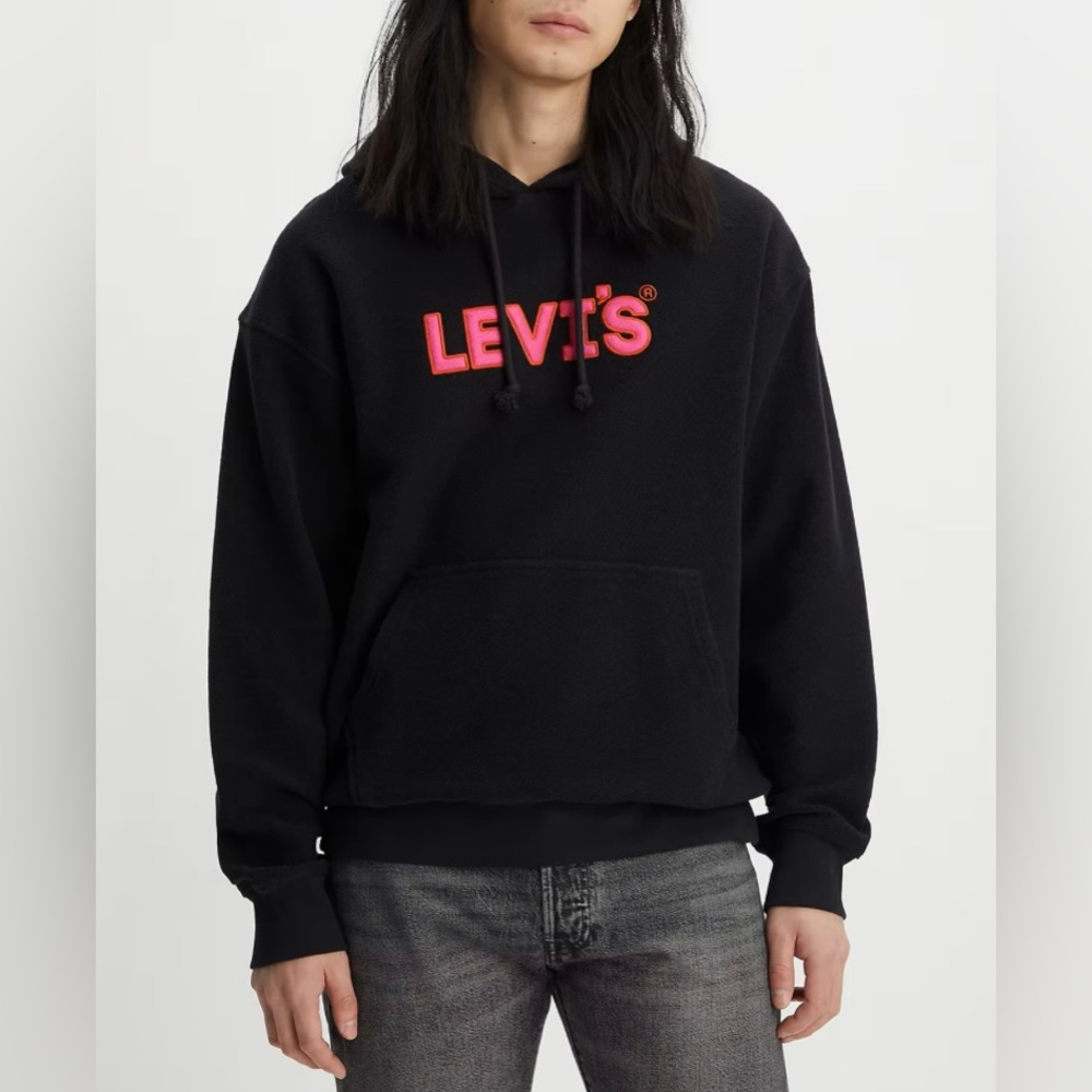 LEVI’S RELAXED GRAPHIC HOODIE SWEATSHIRT unisex
